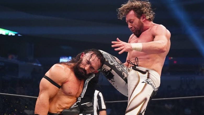 PAC and Kenny Omega on AEW Dynamite in 2020