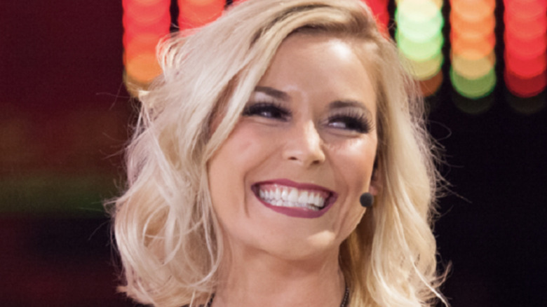 Renee Young smiling