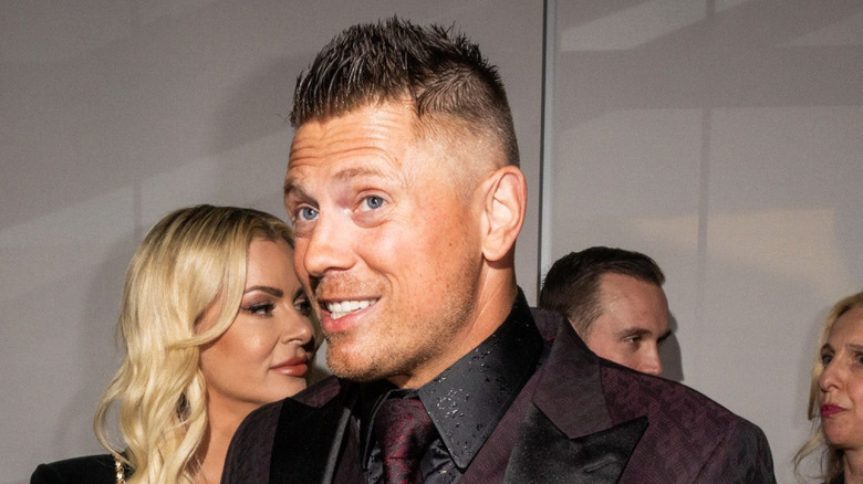 The Miz when Wardlow confuses him for MJF