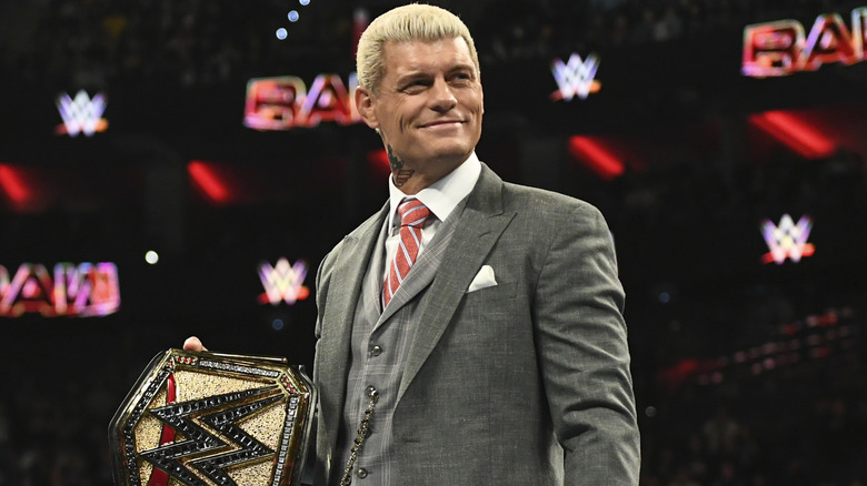 Cody Rhodes smiling