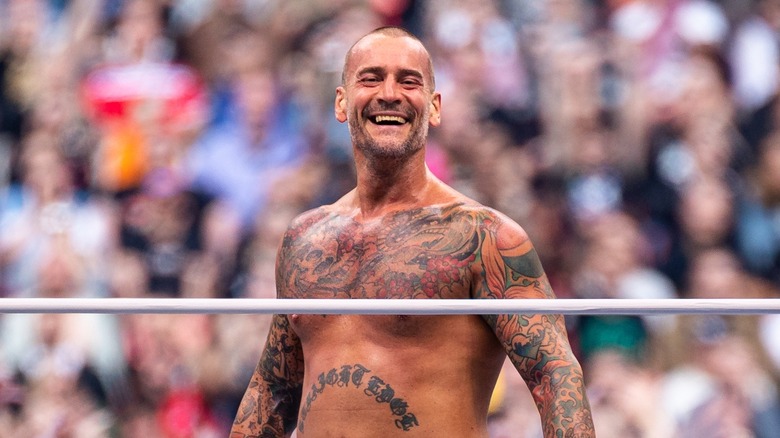 CM Punk in the ring 