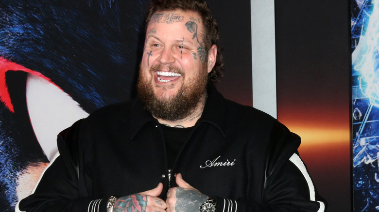 Jelly Roll smiling