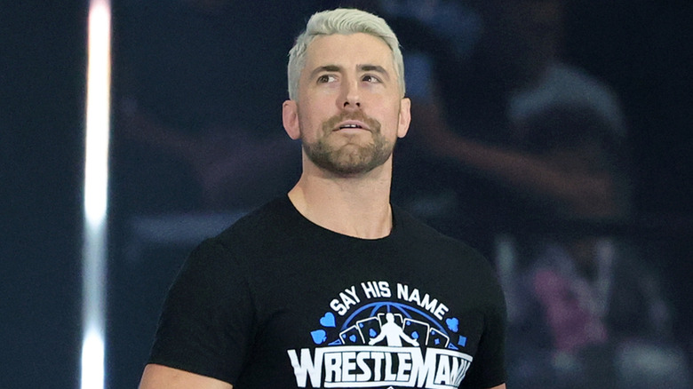 Joe Hendry makes his entrance at WrestleMania