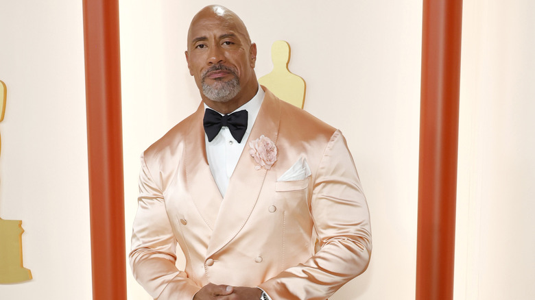 Dwayne Johnson at event