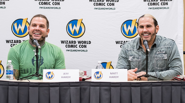 Matt and Jeff Hardy at Wizard World