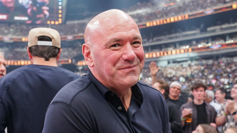 Dana White looking smug