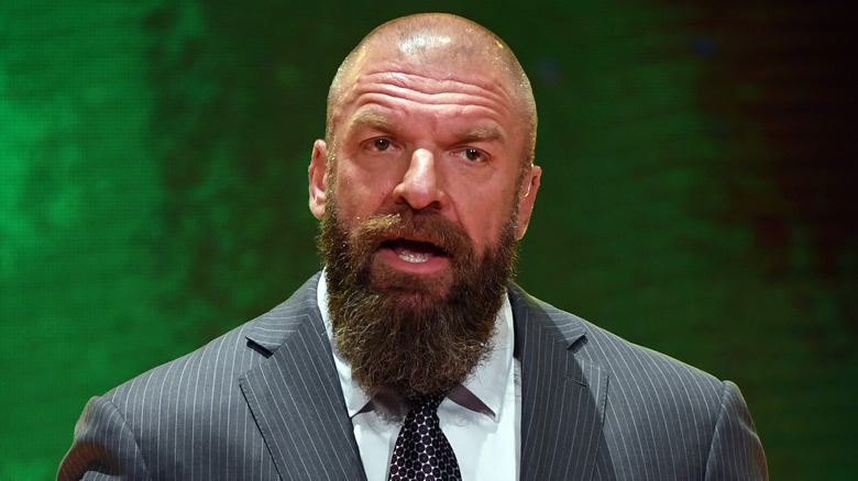 Triple H speaking about something he has actually read