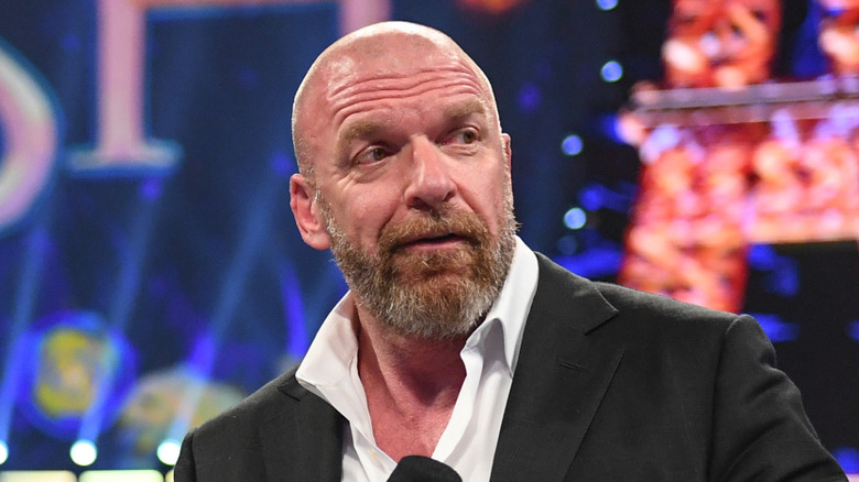 Triple H noticing that free agent tag team over there