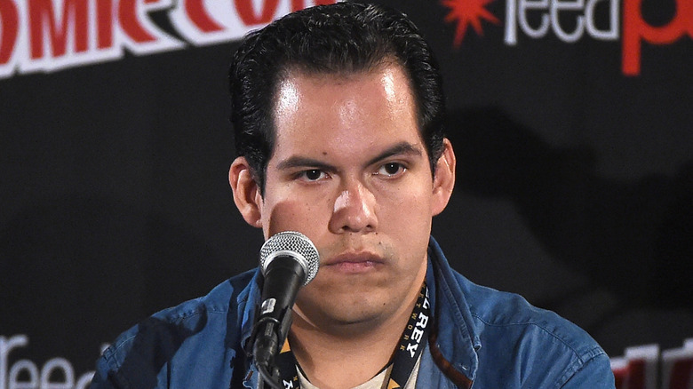 Dorian Roldan finding out the Lucha Brothers won't be at TripleMania Regia