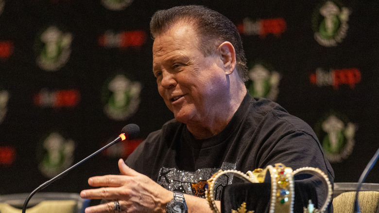 Jerry Lawler talking