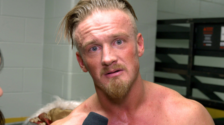 Ilja Dragunov looking directly into the camera