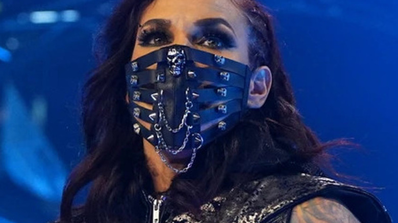  Mercedes Martinez With A Mask 