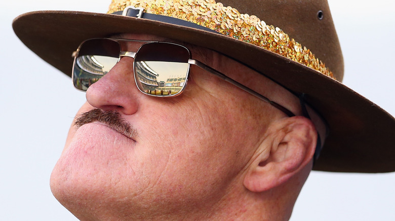 Sgt. Slaughter looking away