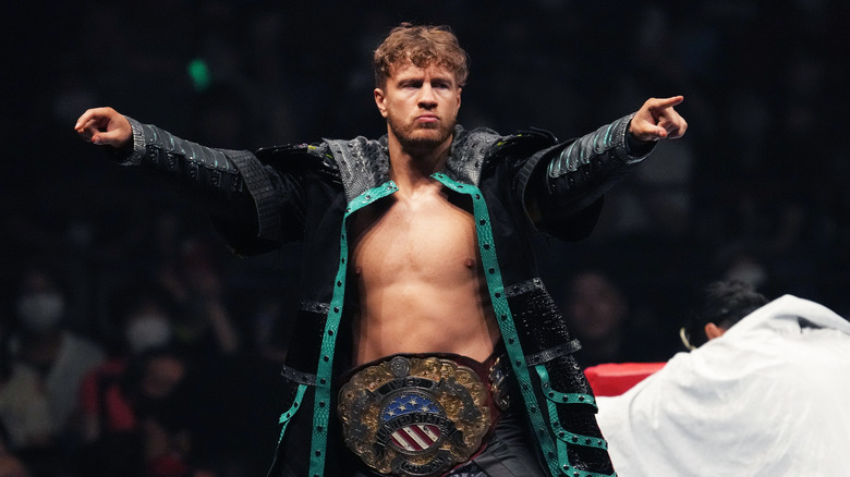 Will Ospreay with the double point