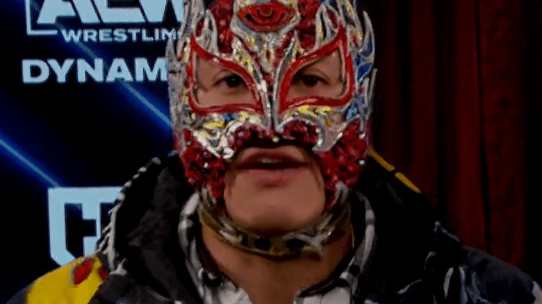 Rey Fenix talking