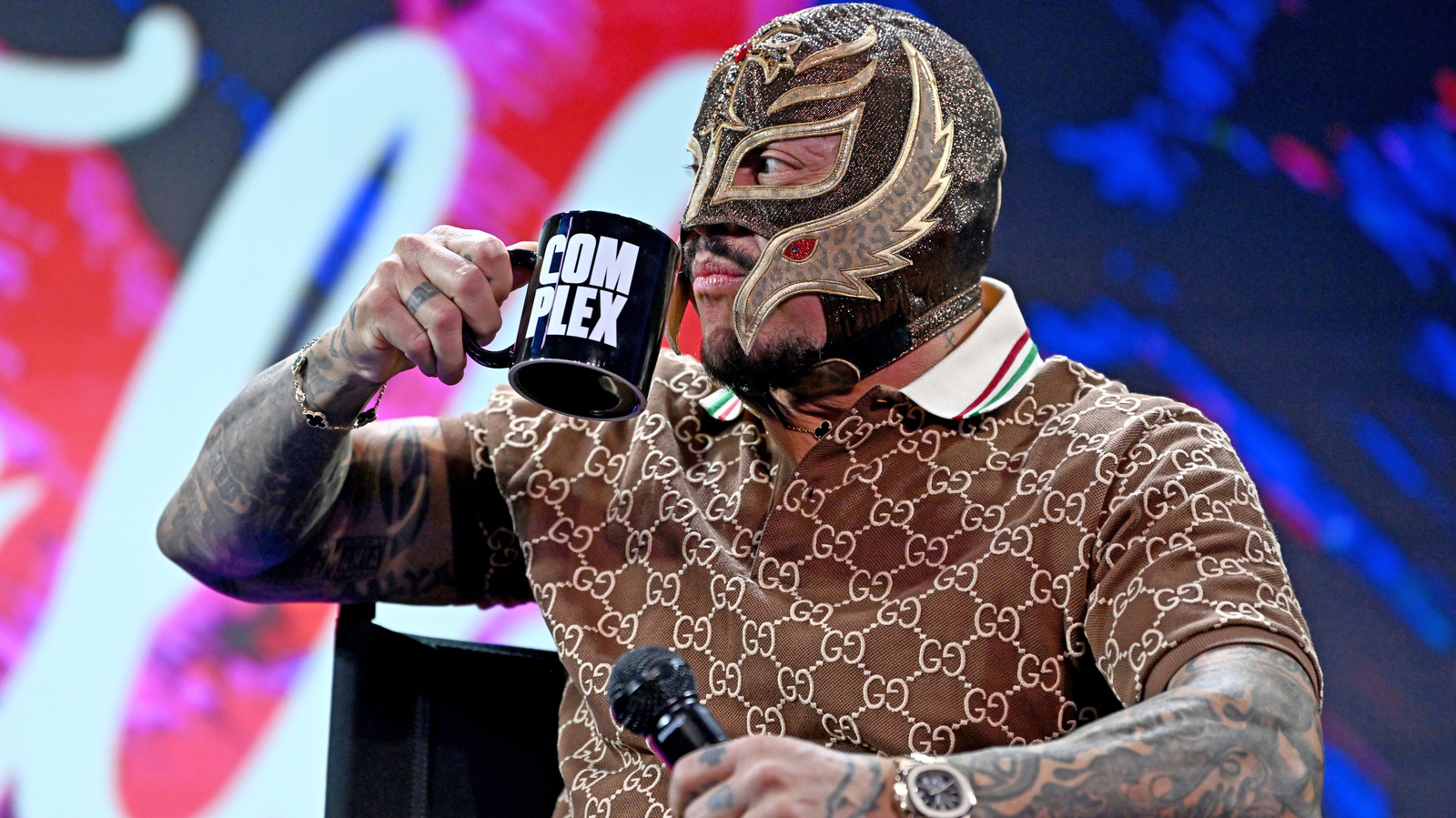 Rey Mysterio in a ladder match at his age is absolute insanity