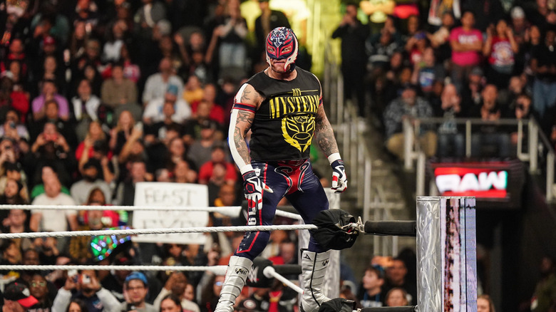 Rey Mysterio in the ring