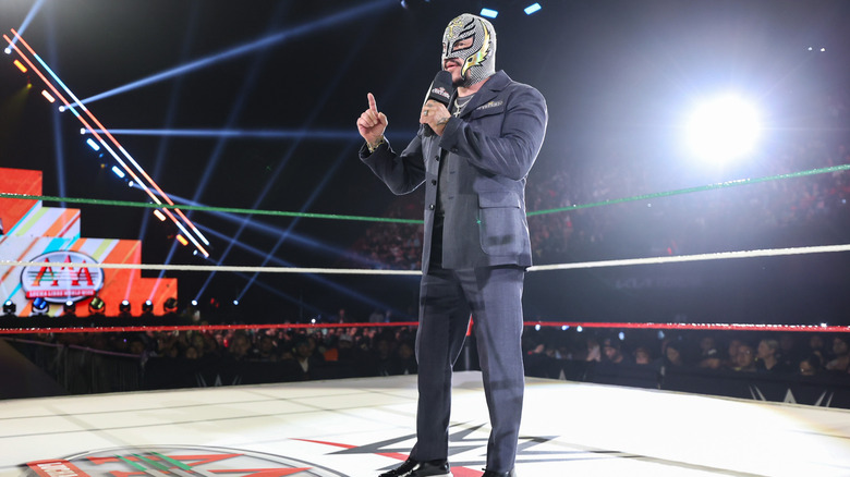 Rey Mysterio at AAA Worlds Colide
