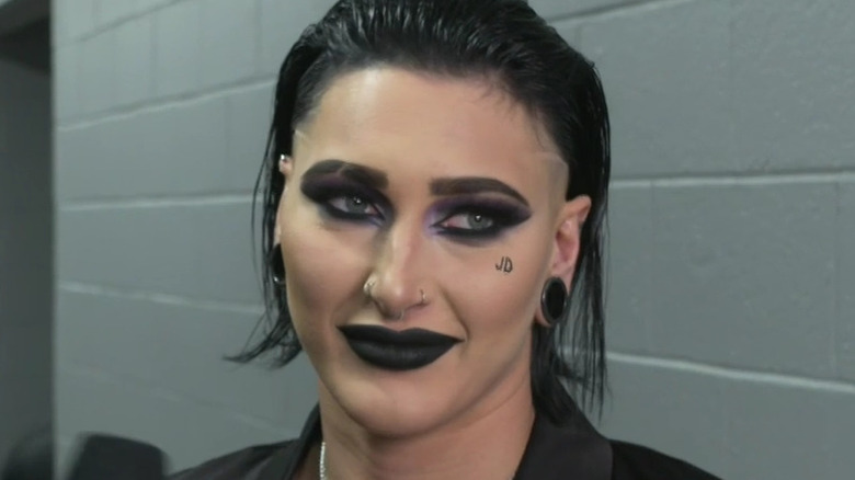 Rhea Ripley backstage interview