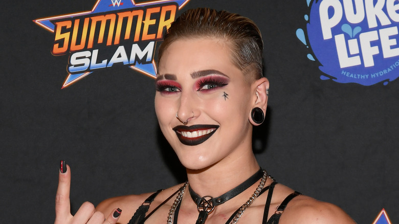 Rhea Ripley at SummerSlam event