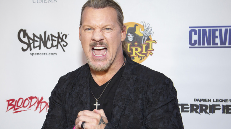 Chris Jericho screaming