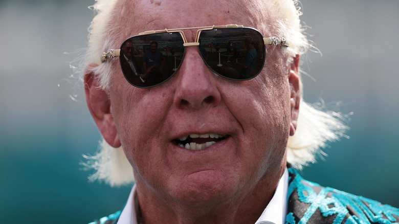 Ric Flair smiling