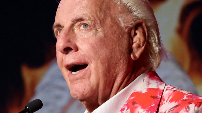 Ric Flair speaking