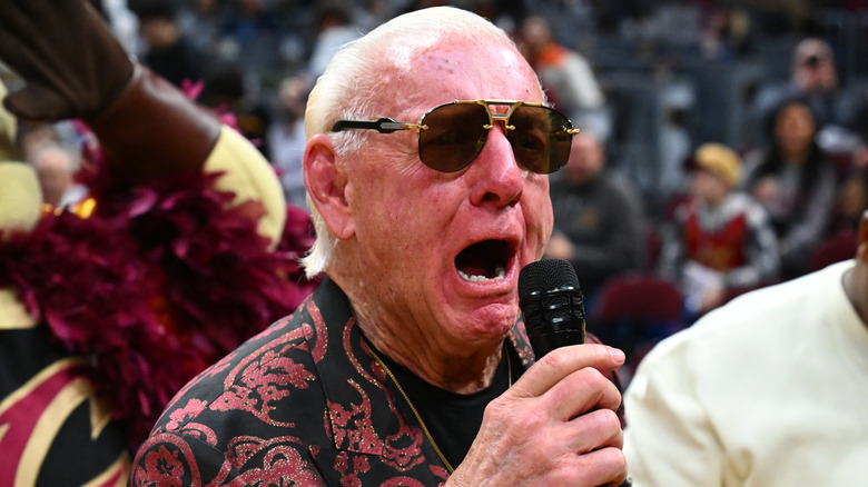 Ric Flair talking
