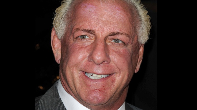 Ric Flair smiling for a picture