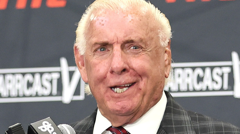 Ric Flair looking away