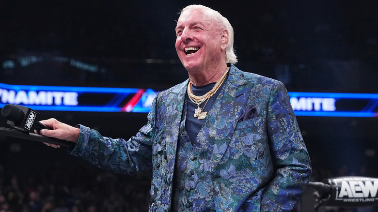 Ric Flair smiling