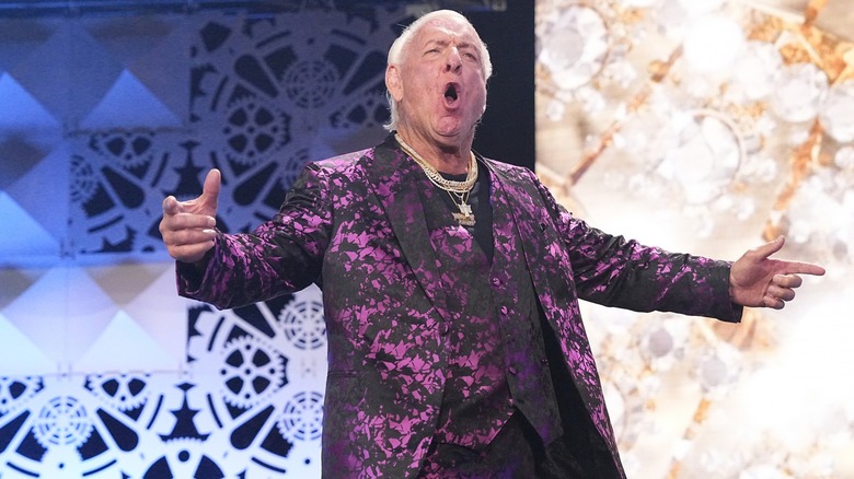 Ric Flair wooing 
