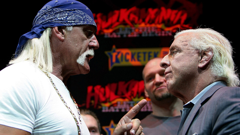 Hulk Hogan and Ric Flair
