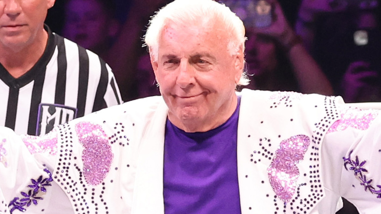 Ric Flair looking away