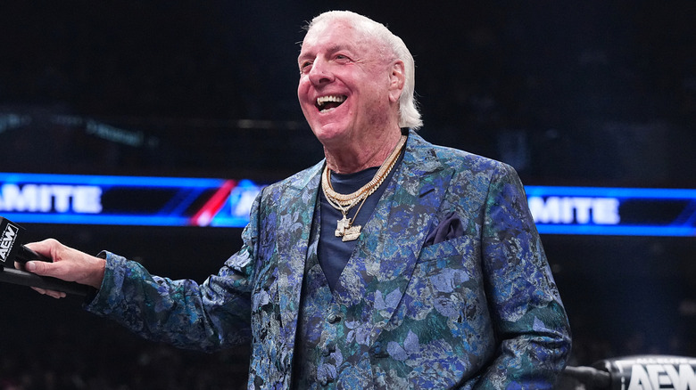 Ric Flair smiling