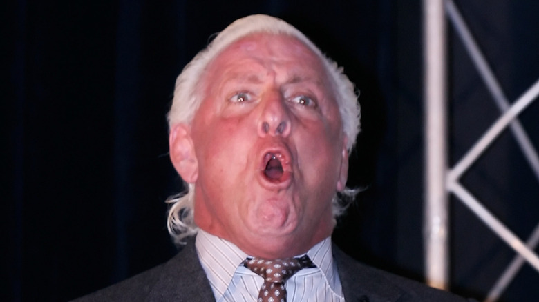 Ric Flair yelling WOOOOO!