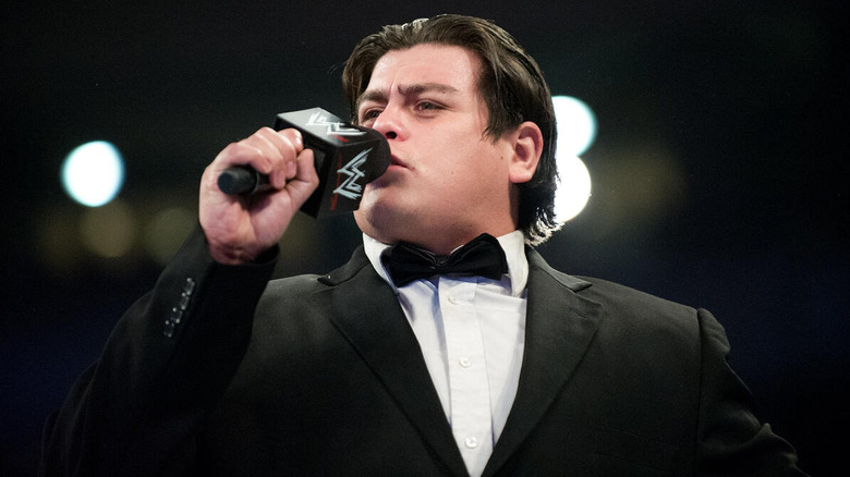 Ricardo Rodriguez performing in WWE