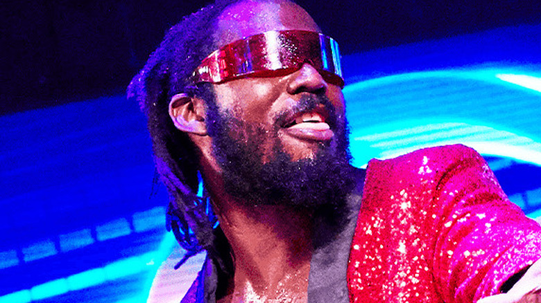 Rich Swann entering an arena