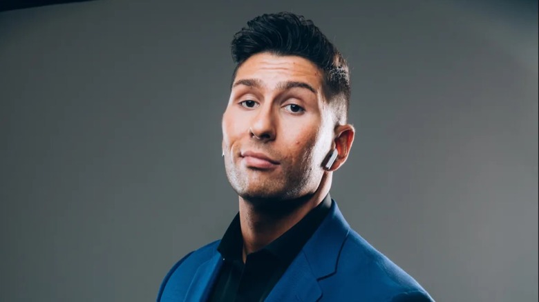 Richard Holliday posing