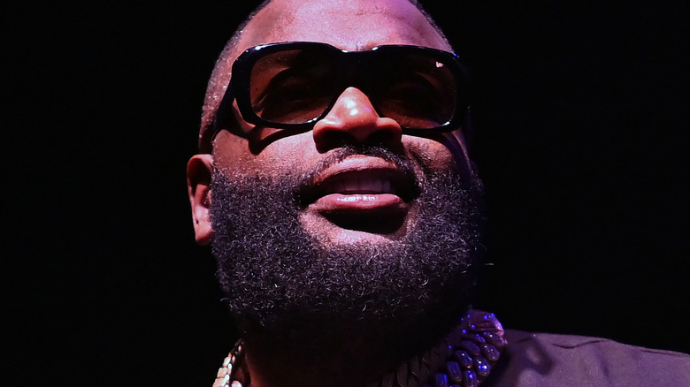 Rick Ross Performs at a recent concert