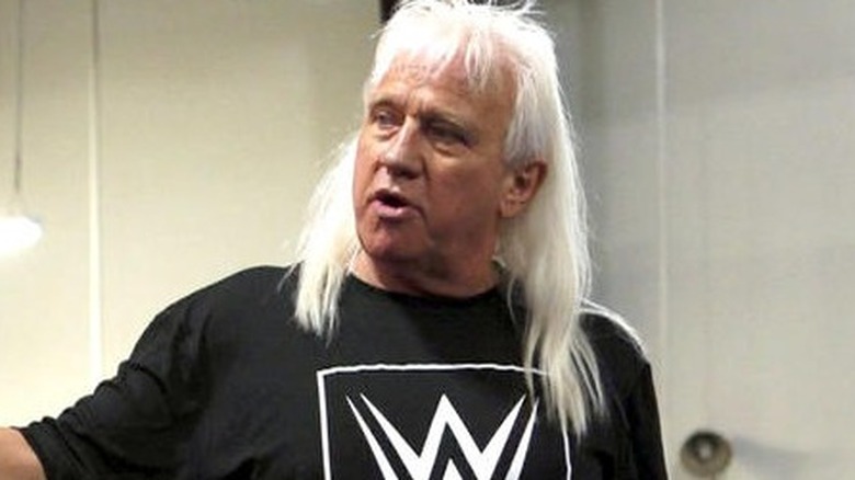 Ricky Morton with mouth open
