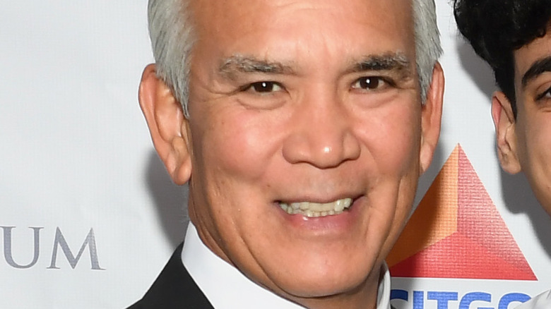 Ricky Steamboat smiling