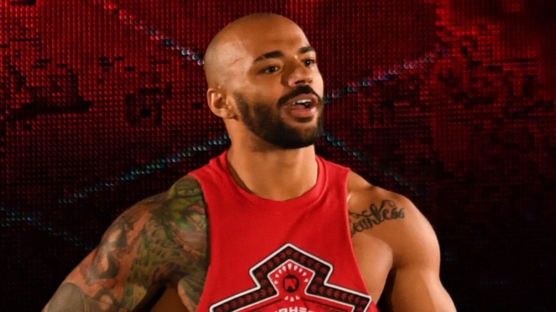 Ricochet coming to the ring