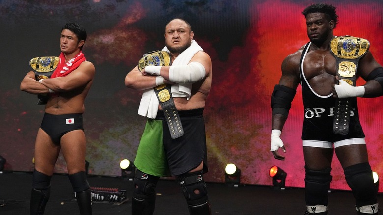 The Opps make their entrance