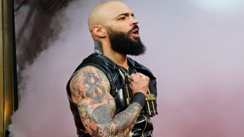 Ricochet overwhelmed with emotion at WrestleMania