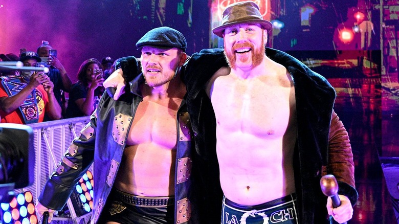 Ridge Holland and Sheamus