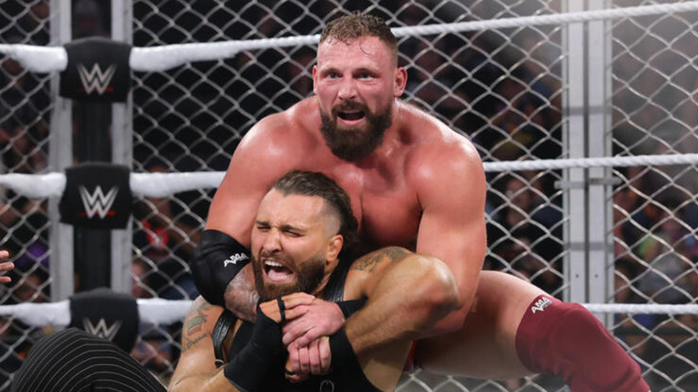 Ridge Holland in the ring in NXT