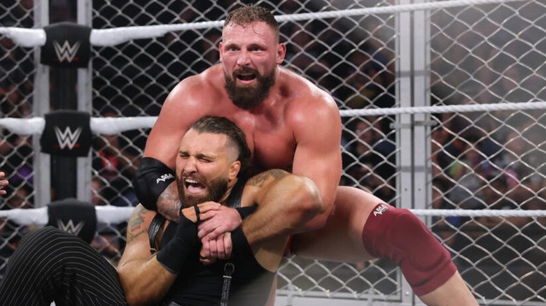 Ridge Holland in the ring in NXT