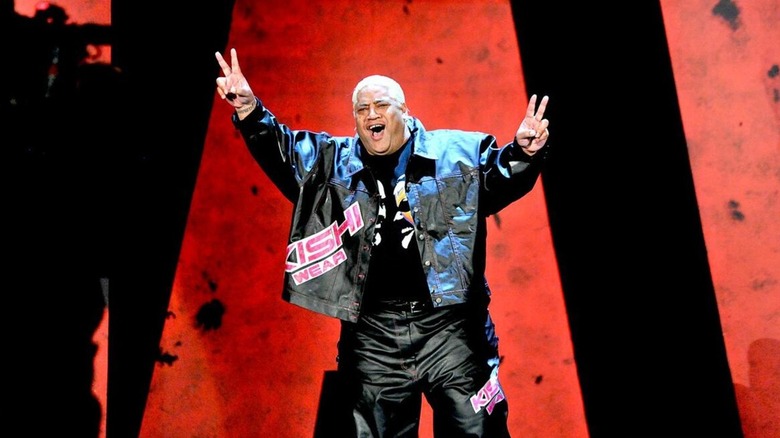 Rikishi making his entrance