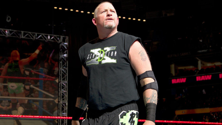 Road Dogg inside the ring 